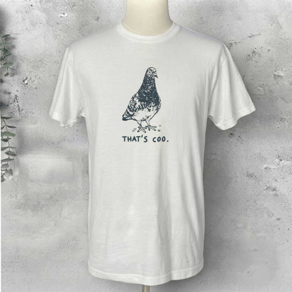 That's Coo Pigeon Bird Pun Funny Vintage T-Shirt